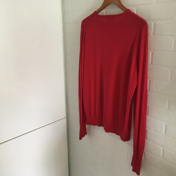John Smedley Knit Sweater Old money Minimalist Preppy Club preppy Cotton M - Picture 10 of 12